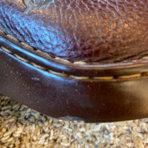 Born Brown Leather Mules Size 9 Clogs - Picture 7 of 8